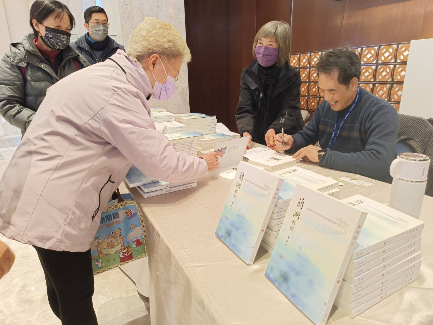 浯島書緣 翰墨傳香於金門開展 邀請張炳煌書法家現場揮毫