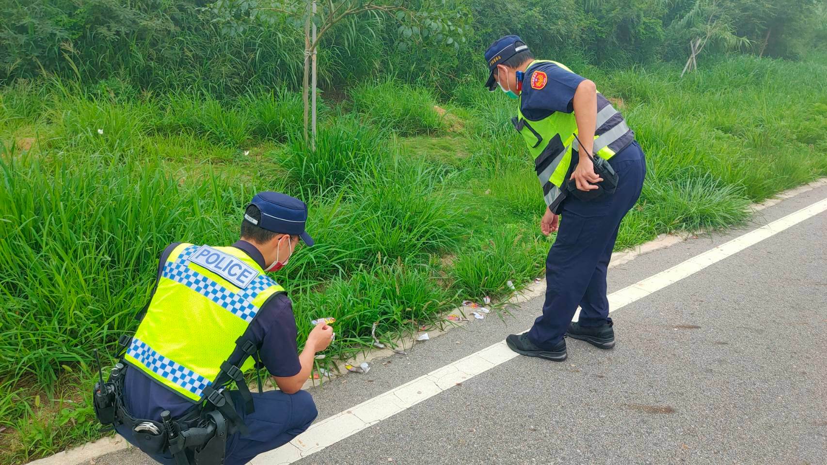 快訊!金門監獄外環道路晚間煙火炸響，警方聞訊馳赴現場逮人法偵辦