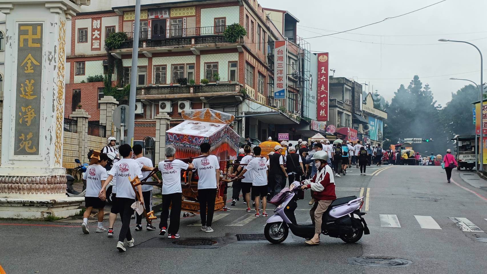 全國媽祖首度渡海金門   千人全島徒步巡安遶境祈福  