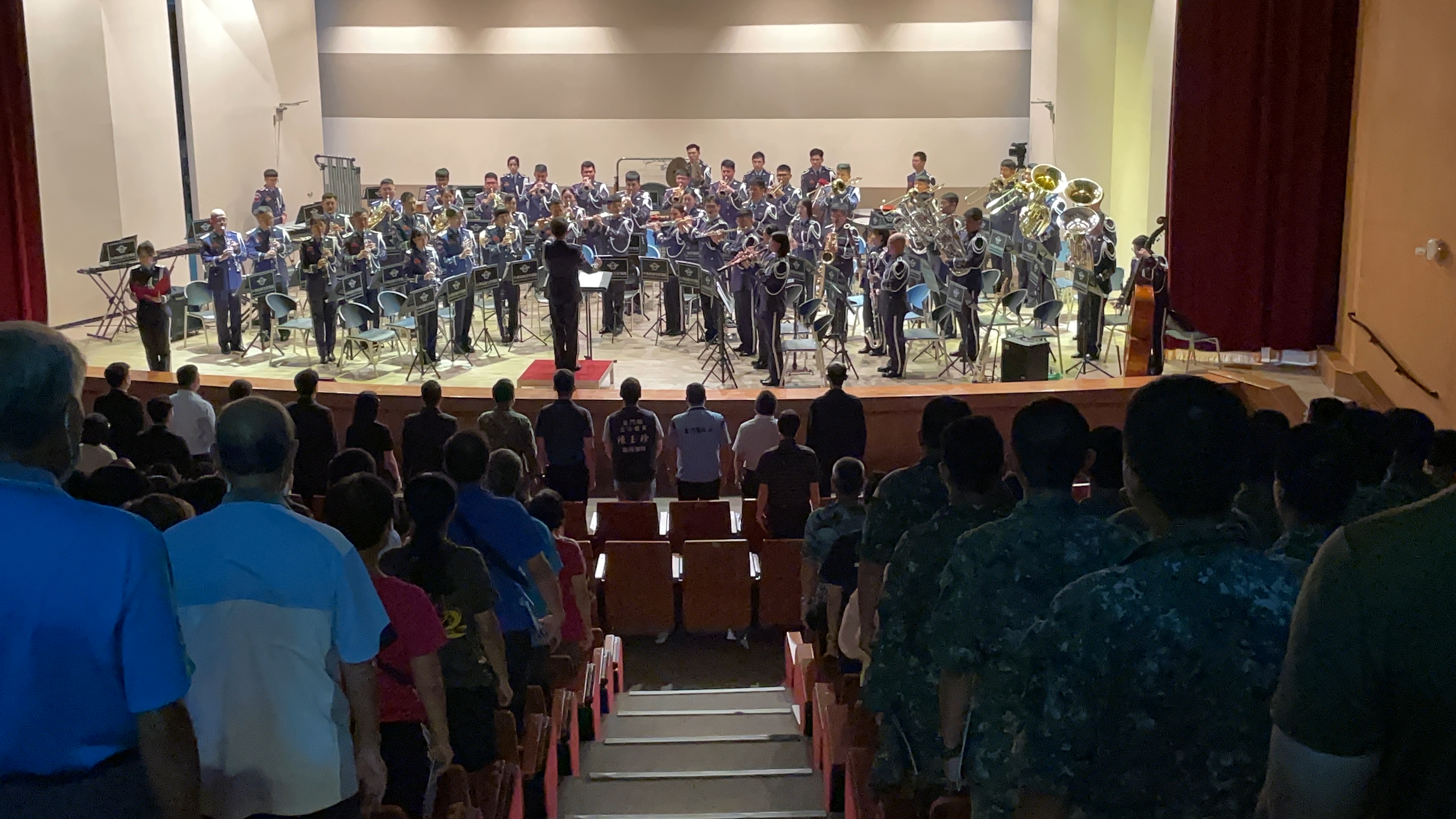 空軍凌雲御風音樂會 金門巡迴演500人觀聽