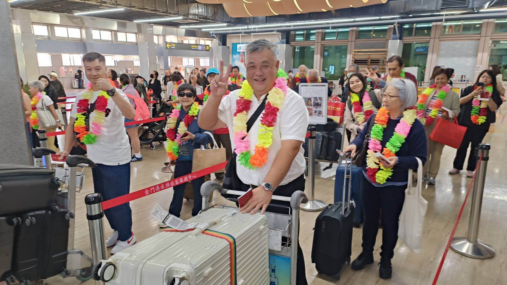 馬六甲金門會館主席拿督吳梓浩小三通抵金尋根  