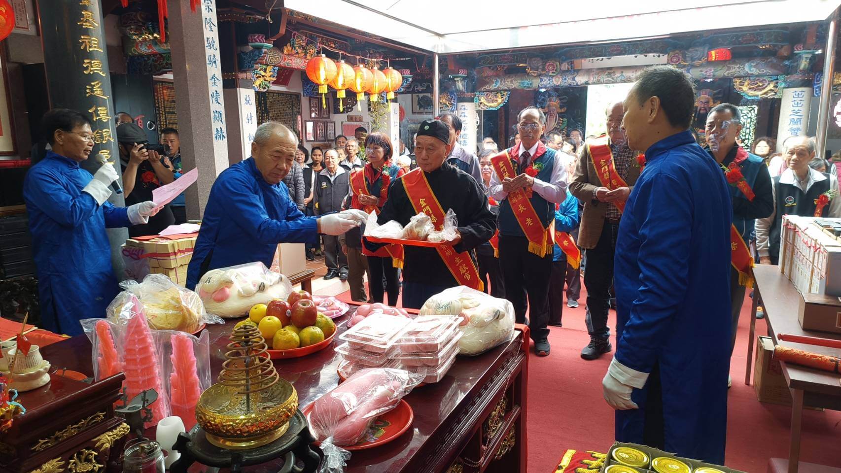 葉氏宗親113年歲末祭祖  兩岸三地共百位宗親祭祖