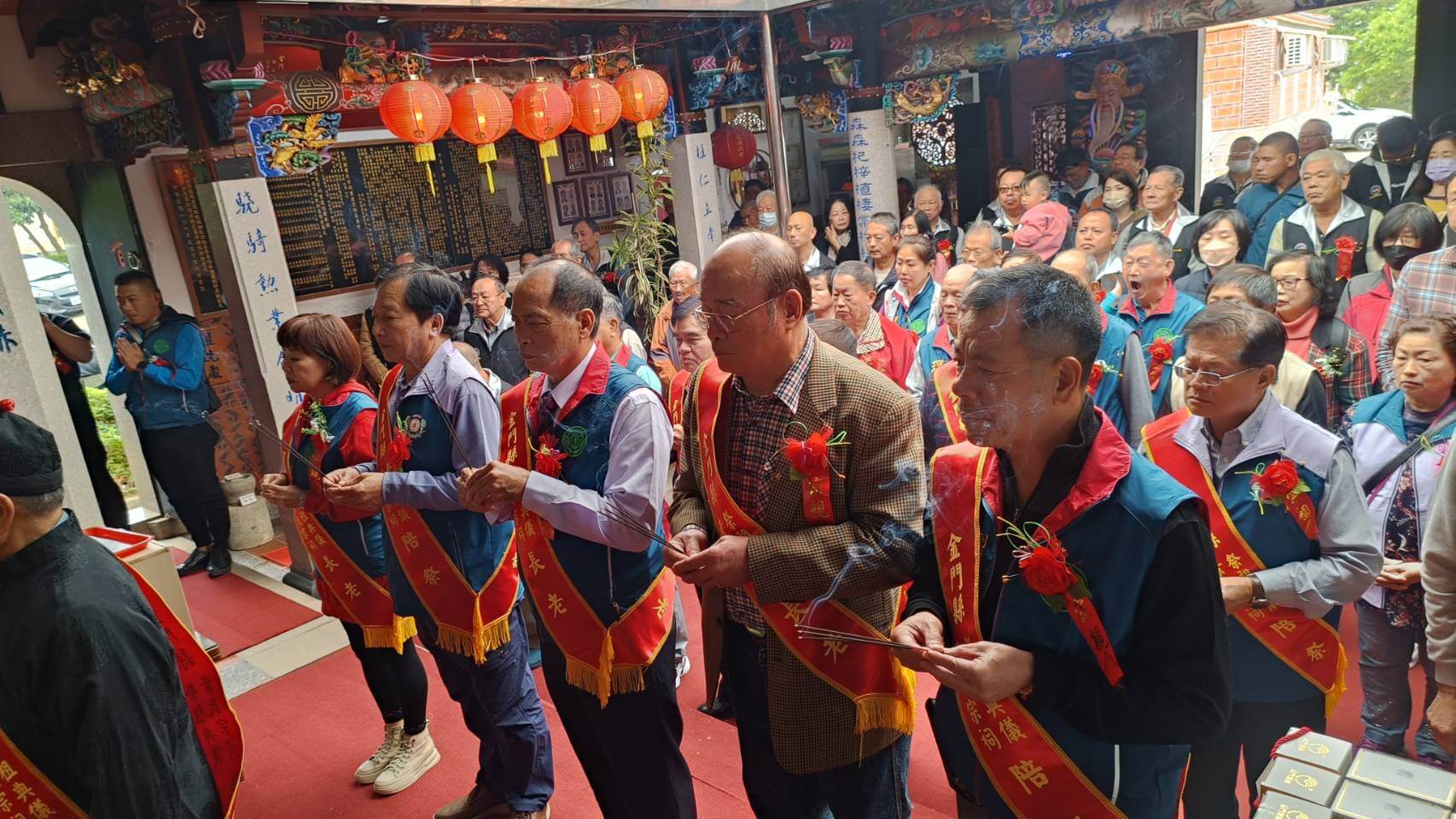 葉氏宗親113年歲末祭祖  兩岸三地共百位宗親祭祖