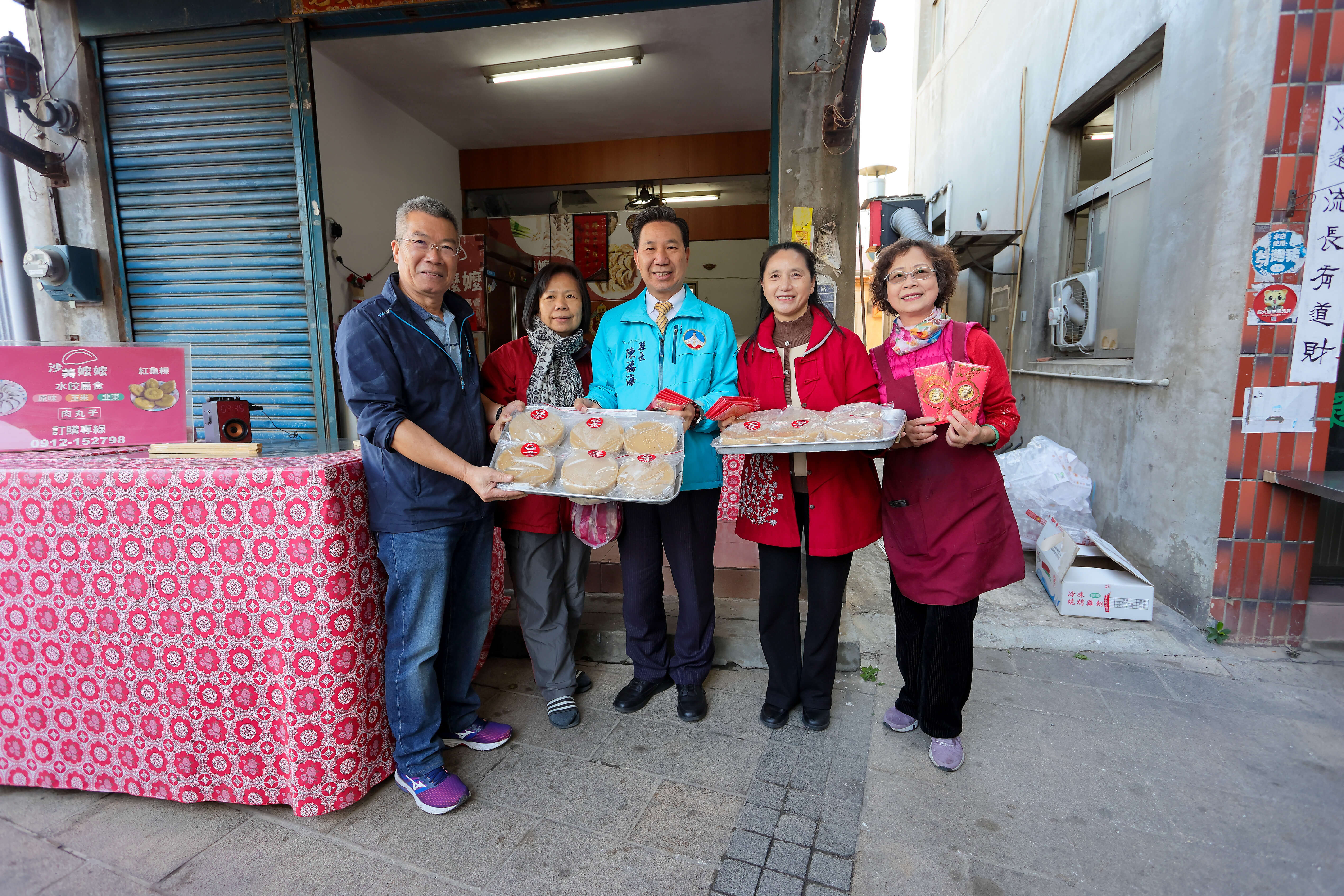 陳福海小年夜走訪傳統市場 關心民生需求，優化市場環境