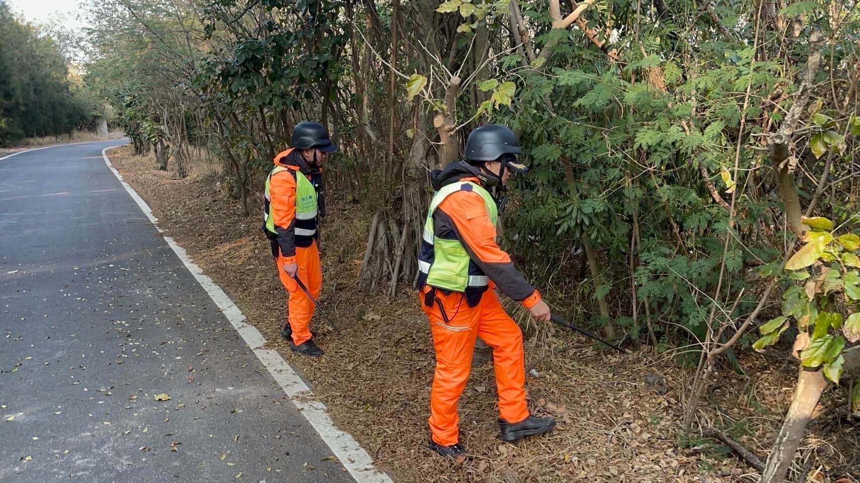 金門海巡迎春掃蕩不鬆懈 全面展開加強查檢護三安