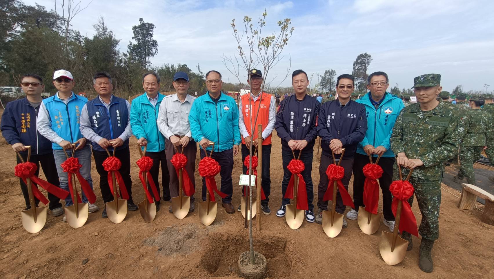 金門古寧頭戰役第一戰場   植樹造林防風沙