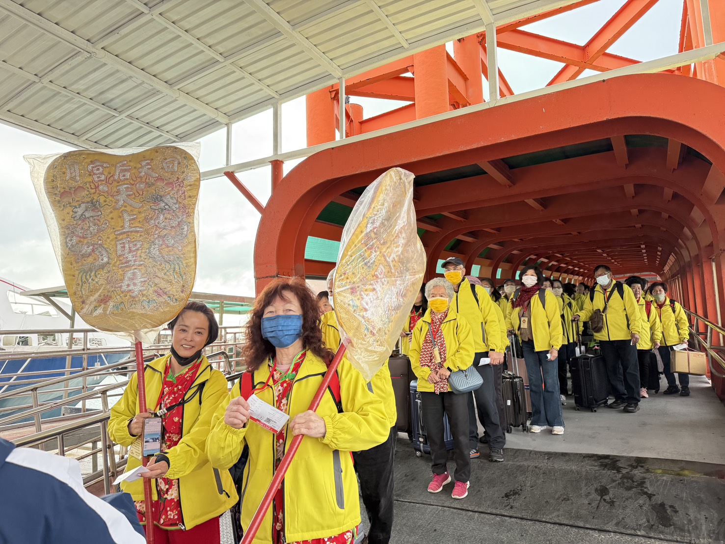 金門縣媽祖宮廟850人宗教交流團 6日啟程赴湄洲謁祖進香