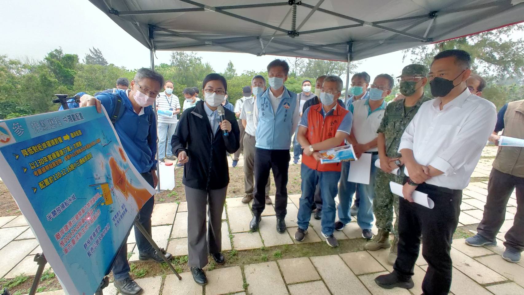 健全金門東半島交通基礎建設，金門縣府 推動馬山建港相關作業