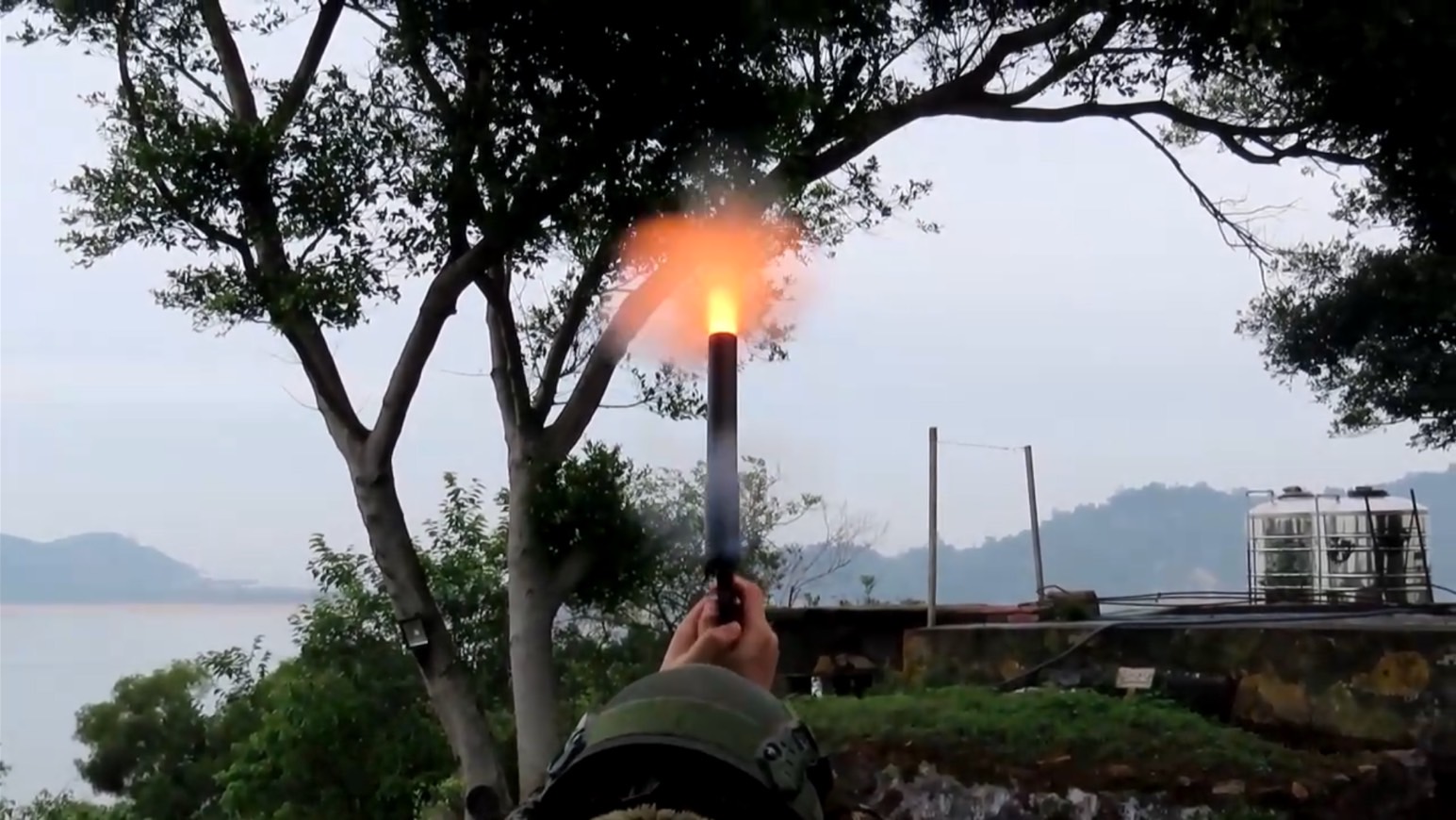 陸無人機1天2度闖二膽！金防部干擾槍反制　